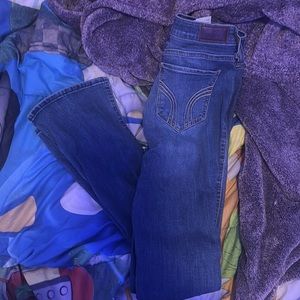 Curvy mid rise boot cut jeans!!